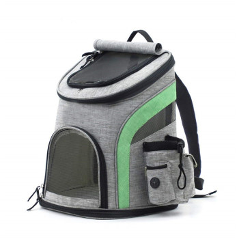 ZYZpet Airline Approved Small Lightweight Durable  Pet Hiking Travel Backpack with Safety Locks