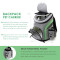 ZYZpet Airline Approved Small Lightweight Durable  Pet Hiking Travel Backpack with Safety Locks