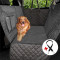 ZYZpet Waterproof Dog Car Seat Covers Dog Seat Cover with Side Flaps