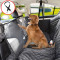 ZYZpet Waterproof Scratch Proof Nonslip Dog Car Seat Covers with Mesh Window Back Seat