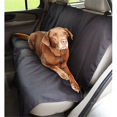ZYZpet BlackWaterproof Car Back Bench Seat Cover Protector for Pets
