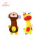 ZYZ PET New Style Funny Small Plush Dog Toy Set Monkey Pet Plush Toy