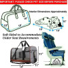 ZYZ PET Airline Soft Sided Cute Pet Dog Carrier Cat Tote Bag Handbag