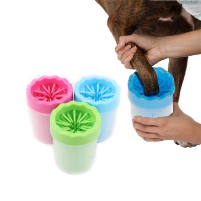 ZYZ Cleaner Soft Gentle Silicone Portable Pet Foot Washer Cup Clean Brush Quickly Washer Dirty Cat Foot Cleaning Brush