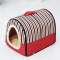 ZYZPet Hot Sale Detachable Plush Luxury Cute Cat Pet Dog Cat Cave Bed