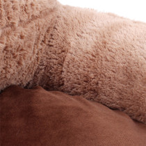 ZYZPet Spot Wholesale Bear Paw Kennel Round Plush Nest Cat Pet Dog Bed