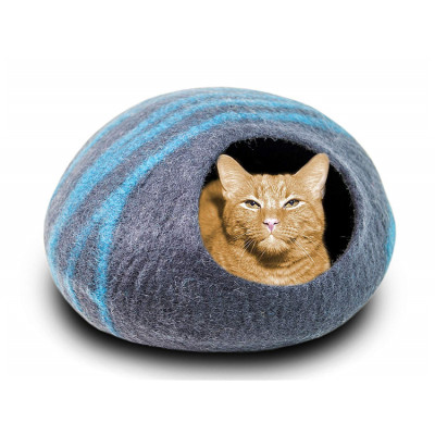 ZYZPet Premium New Merino Wool Cat Cave Pet Bed Design For Pets Luxury Cats And Kittens