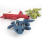 ZYZpet Corn Fluffy Linen Crocodile  Interactive Squeaky Chew Plush Pet Dog Toys