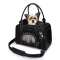 ZYZpet Airline Approved Travel Hiking Foldable Waterproof Premium Leather Pet Travel Bag Cat Dog Carrier With Wheels