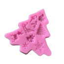 Personnalisé De Noël Fondant Moules DIY Gâteau Décoration Snowman Bells Arbre De Noël Silicone Sucre artisanat Moules FACTORY