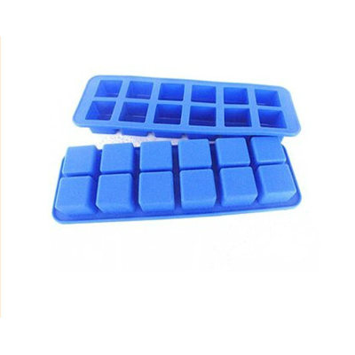 8-Cavities-Square-Food-Grade-Silicone-Ice-Cube-Tray