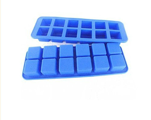 Plateau 8 glaces carrées en silicone