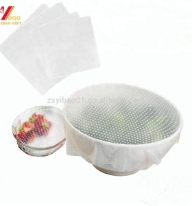 Heat Resistant Silicone food stretch wrap cling film
