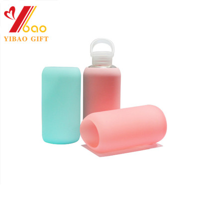 Custom Cup Glass Bottle Food Grade Silicone Sleeve