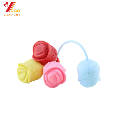 Rose?Silicone Tea Infuser for FDA food grade silicone