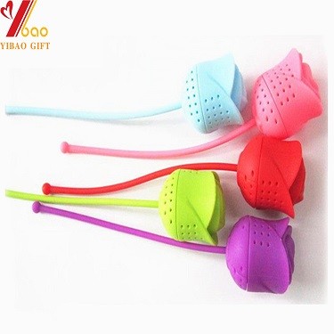 Rose?Silicone Tea Infuser for FDA food grade silicone