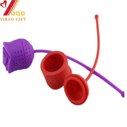 Rose?Silicone Tea Infuser for FDA food grade silicone