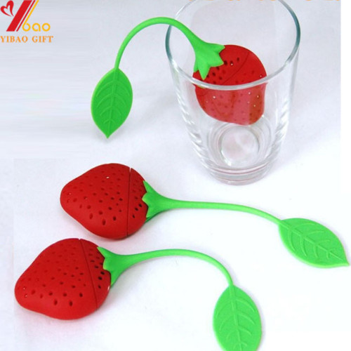 Custom Shaped Silicone Tea Infuser for tea set