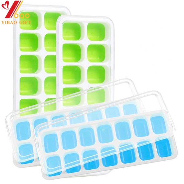 Silicone Ice Cube Tray Freezer Tray Homemade Ice Tray Mould, Factory Custom