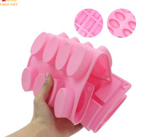 Silicone Mold for Soap Candy Chocolate Cake with Sealed Bags of Decorative Design