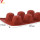 Moule de gâteau de silicone rouge de vin 3D faisant cuire la décoration outils moule de mousse de pudding