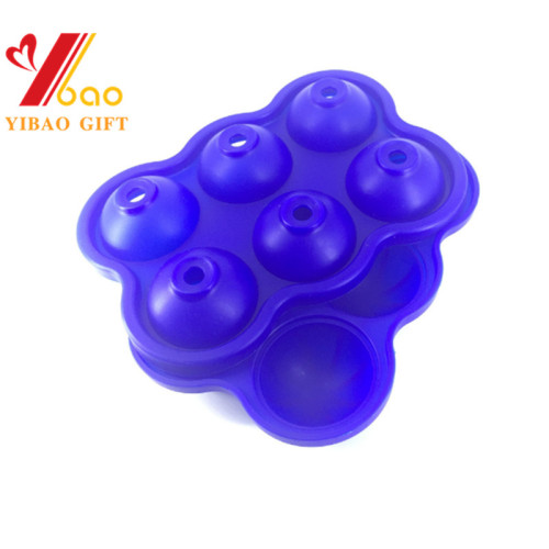 New Generation Ice Cube Tray, Ice Ball Maker, Sphere Silicone Ice Tray with Lid for Chilling Whiskey, Cocktails, Vodka