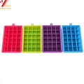 Custom 100pcs Shot Glass Mould Diamond Shape Silicone Ice Cube Tray