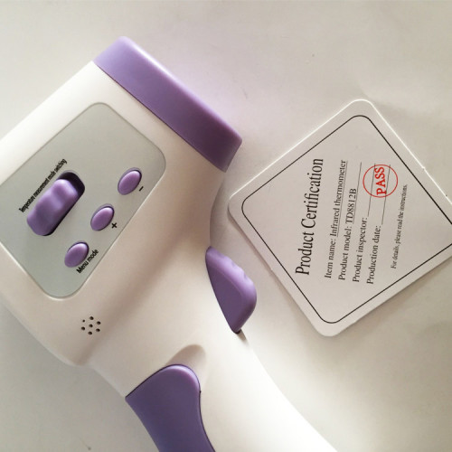 Thermomètre frontal sans contact Thermomètre infrarouge Pistolet de température pour nourrissons adultes de poche