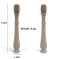 Hot Selling Food Grade Silicone Baby Soft Finger Toothbrush Oral Cleaning Baby Toothbrush Set for 6 to12 months