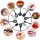 Red Non-stick Silicone Kitchen Utensils Set Heat Resistant Silicone Cooking Utensil Set Cooking Tools