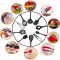 Red Non-stick Silicone Kitchen Utensils Set Heat Resistant Silicone Cooking Utensil Set Cooking Tools