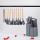 Custom 19 pcs Food Grade Silicone Kitchen Cooking Utensils Set Non Stick Kitchen Cuisine Accessories