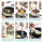 Custom 19 pcs Food Grade Silicone Kitchen Cooking Utensils Set Non Stick Kitchen Cuisine Accessories