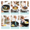 Custom 19 pcs Food Grade Silicone Kitchen Cooking Utensils Set Non Stick Kitchen Cuisine Accessories