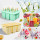 Food Grade Reusable Silicone Popsicle Mold with Lid and Wooden Stick DIY Ice Cream Mold