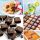 Hot Selling 126 Cavity Mini Rectangle Silicone Ice Cube Mold DIY Dessert Biscuit Pudding Mold Food Grade Ice Cube Tray