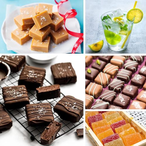 Custom 100 Cavity Mini Square Candy Chocolate Mold DIY Silicone Ice Cube Mold Food Grade Ice Cube Tray