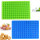 Hot Selling 126 Cavity Mini Rectangle Silicone Ice Cube Mold DIY Dessert Biscuit Pudding Mold Food Grade Ice Cube Tray