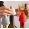 Customized Cute Little Red Riding Hood Silicone Wine Stopper Beer Bottle Champagne Sealing Stopper Household Wine Bottle Cover