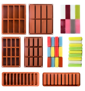 Wholesale Customized Multiple Styles Silicone Chocolate Baking Mold Heat-resistant Pastry Mold DIY Ice Cream Mold Factory Supply