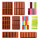 Wholesale Customized Multiple Styles Silicone Chocolate Baking Mold Heat-resistant Pastry Mold DIY Ice Cream Mold Factory Supply