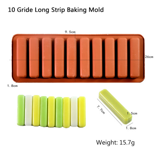 Wholesale Customized Multiple Styles Silicone Chocolate Baking Mold Heat-resistant Pastry Mold DIY Ice Cream Mold Factory Supply