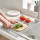 Custom Multifunctional Silicone Kitchenware Drain Drying Rack Foldable Dinnerware Fruits Vegetables Draining Holder
