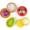 Reusable Food Grade Silicone Food Storage Containers Box with Lids Set for Kitchen and Fridge