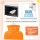 320ml  Mini Silicone Hot Water Bottle Portable Hot Water Bag With Plush Cover for Travel Pain Relief Holiday Gifts