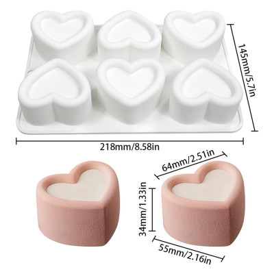 Wholesale Custom Various Shape Silicone Mousse Cake Mold Chocolate Soap Mold DIY Bakeware Tools
