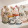 Silicone Feeding Bib Custom Pattern Waterproof Adjustable bib baby meal waterproof anti-fouling bib