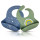 BPA Free Waterproof Soft Durable Adjustable Custom logo Silicone Baby Bibs for Babies Toddlers