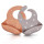 BPA Free Waterproof Soft Durable Adjustable Custom logo Silicone Baby Bibs for Babies Toddlers