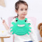 Cute Crab Baby Silicone Bib Children's Saliva Pocket Rice Pocket Wash-Free Easy to Carry Baby Eating Bib